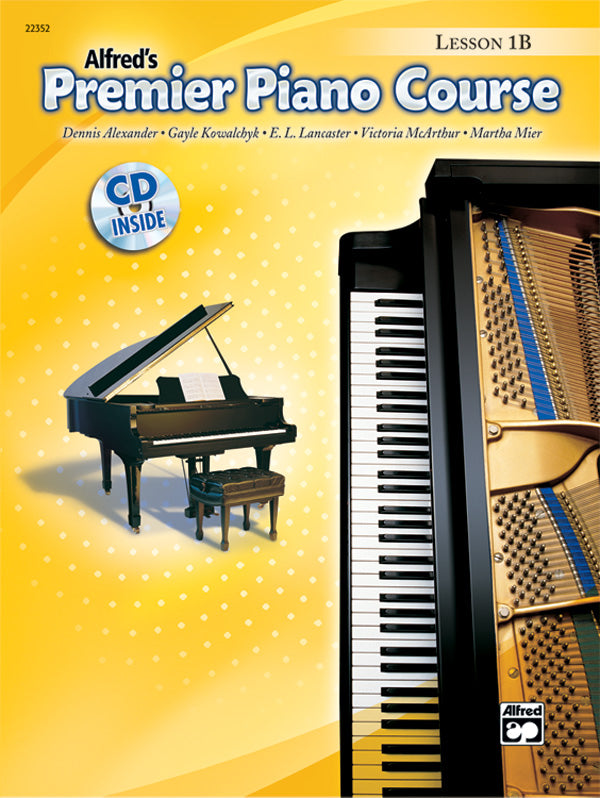 Premier Piano Course, Lesson 1B Cover Image
