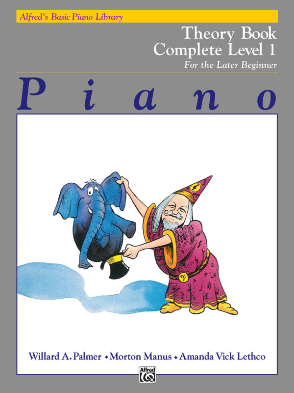 Alfred's Basic Piano Library: Theory Book Complete 1 (1A/1B) Cover Image