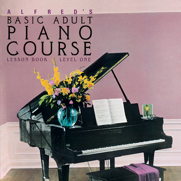 Alfred's Basic Adult Piano Course: Lesson Book 1 Cover Image