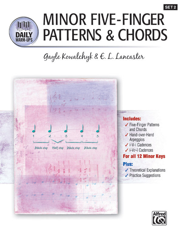 Daily Warm-Ups, Set 2: Minor Five-Finger Patterns & Chords Sheet Music Preview