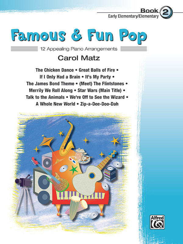 Famous & Fun Pop, Book 2 Cover Image