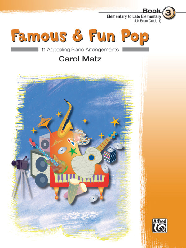 Famous & Fun Pop, Book 3 Cover Image