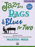 Jazz, Rags & Blues for Two, Book 4 Cover Image