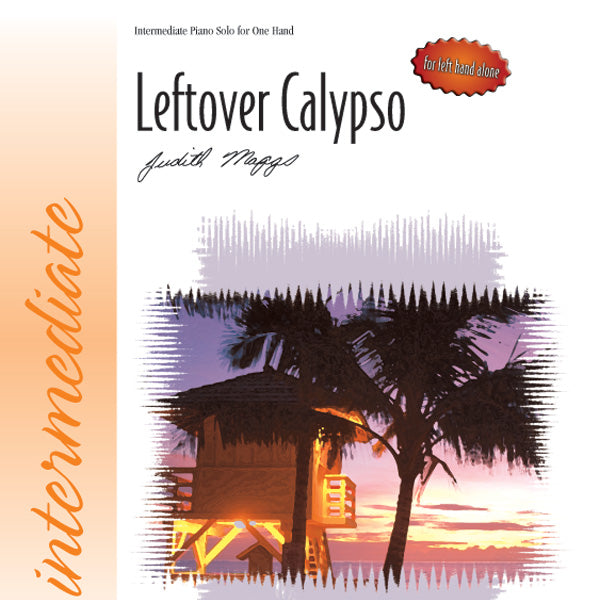 Leftover Calypso (for left hand alone) - Piano Solo Sheet Music Preview