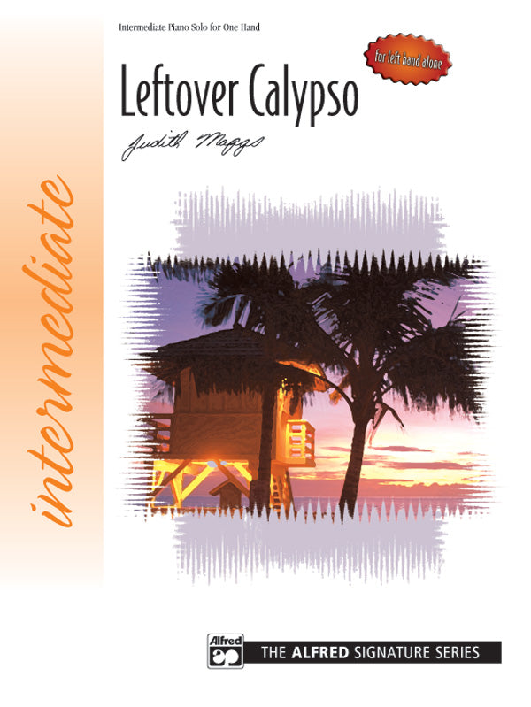 Leftover Calypso (for left hand alone) - Piano Solo Sheet Music Preview