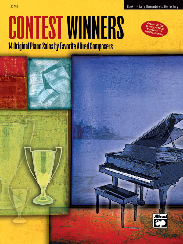 Contest Winners, Book 1: 14 Original Piano Solos by Favorite Alfred Composers Sheet Music Preview