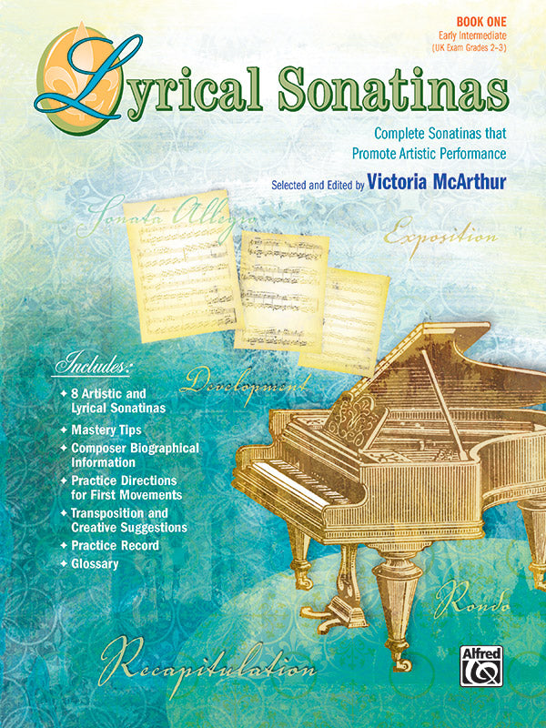 Lyrical Sonatinas, Book 1 Cover Image