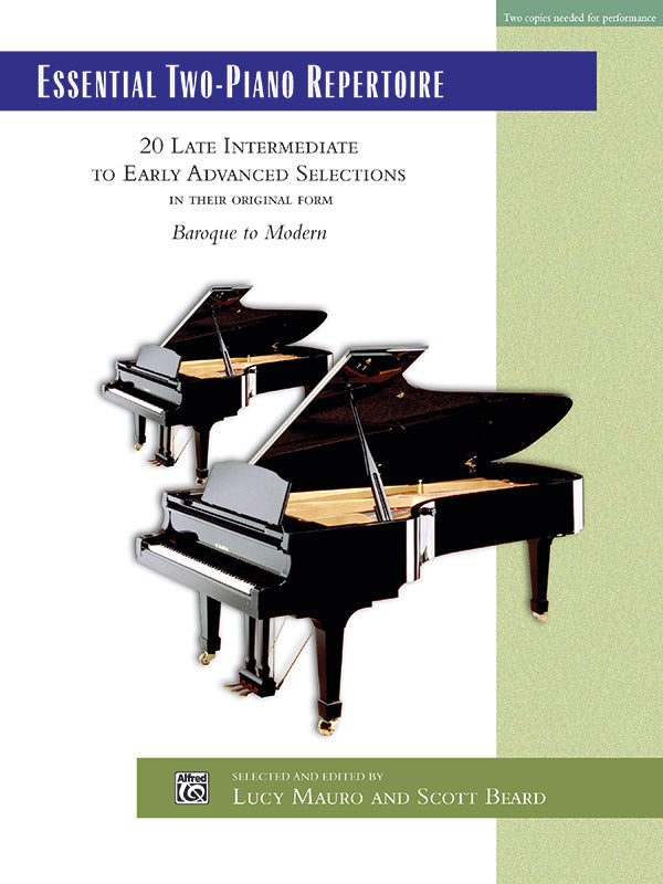 Essential Two-Piano Repertoire Cover Image