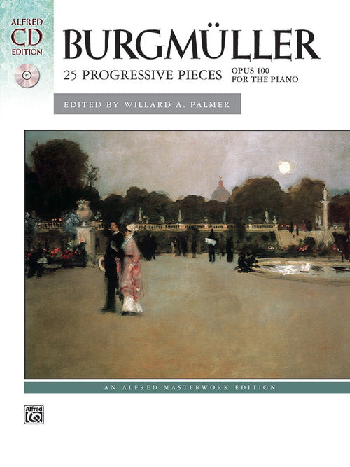 Burgmüller: 25 Progressive Pieces, Opus 100 Cover Image