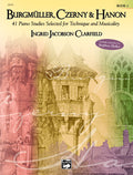 Burgmüller, Czerny & Hanon: 41 Piano Studies Selected for Technique and Musicality, Book 2 Cover Image