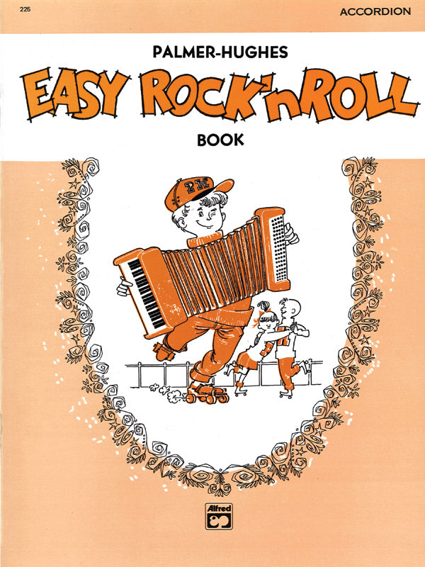 Palmer-Hughes Accordion Course Easy Rock 'n' Roll Book Cover Image
