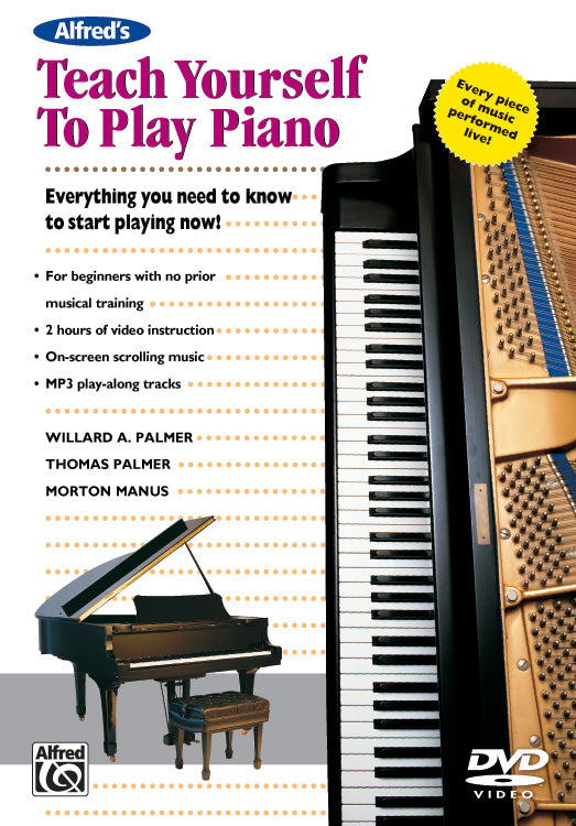 Alfred's Teach Yourself to Play Piano Cover Image