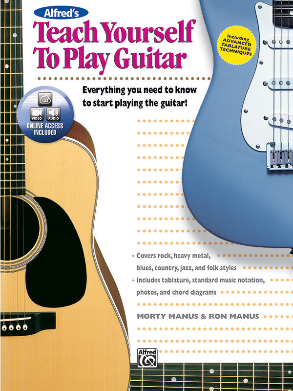 Alfred's Teach Yourself to Play Guitar Cover Image