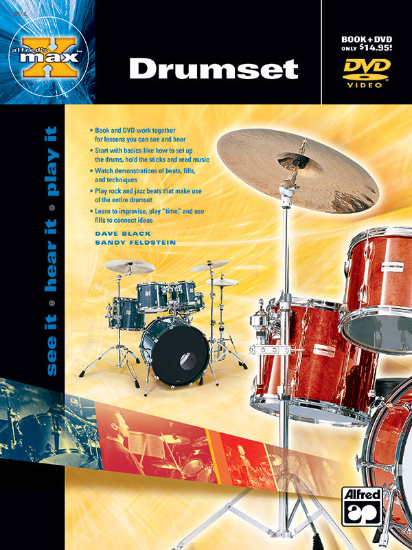 Alfred's MAX™ Drumset Cover Image