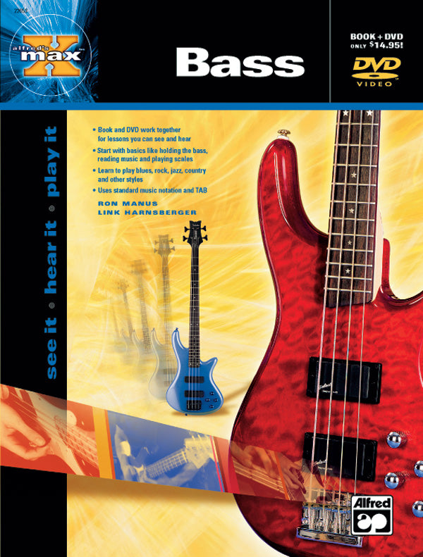 Alfred's MAX™ Bass Cover Image