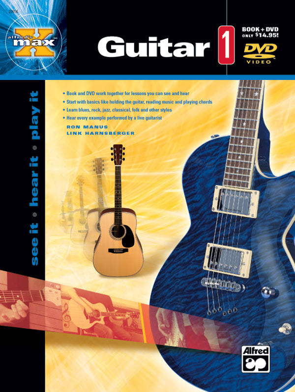Alfred's MAX™ Guitar 1 Cover Image