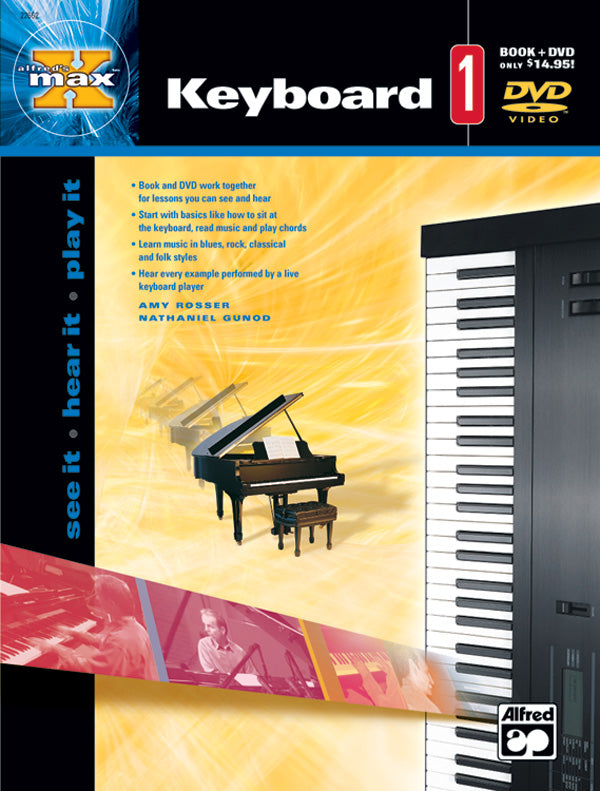 Alfred's MAX™ Keyboard 1 Cover Image