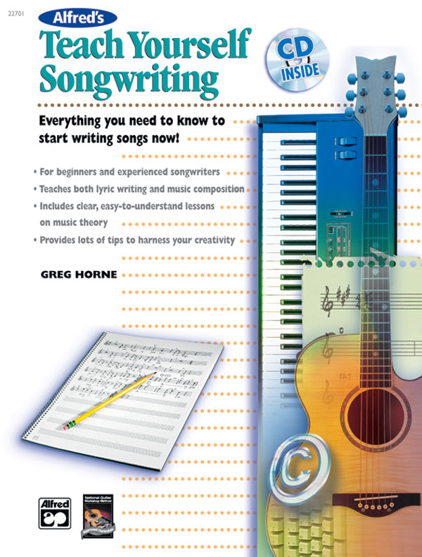Alfred's Teach Yourself Songwriting Cover Image