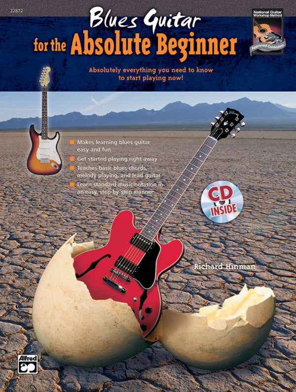 Blues Guitar for the Absolute Beginner Cover Image