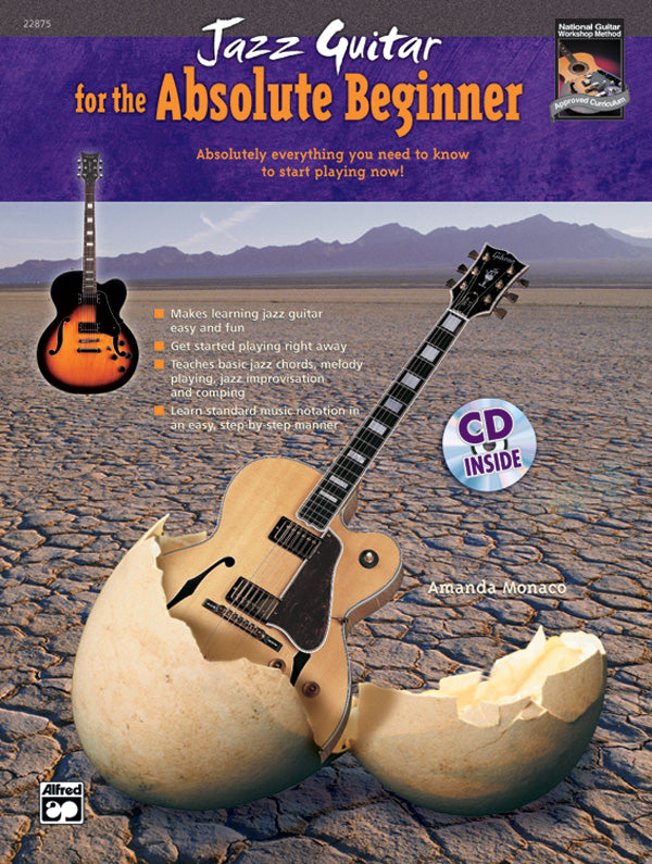 Jazz Guitar for the Absolute Beginner Cover Image