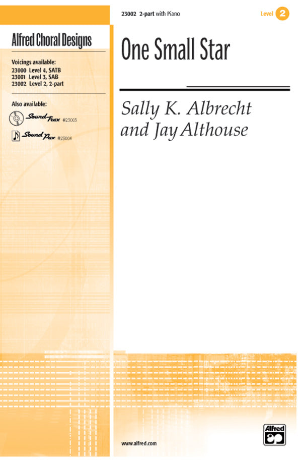 One Small Star Sheet Music Preview