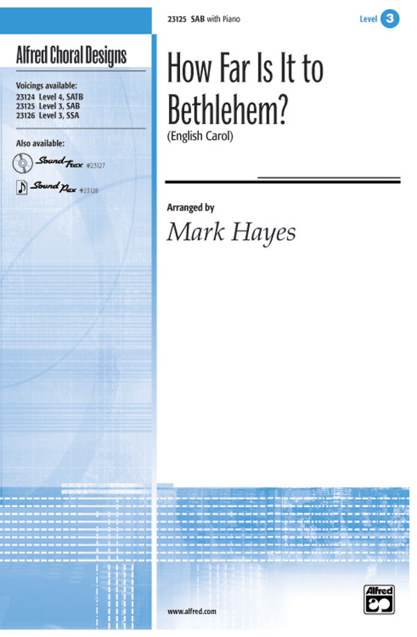 How Far Is It to Bethlehem? Sheet Music Preview