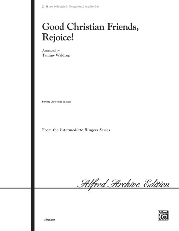 Good Christian Friends, Rejoice! Cover Image