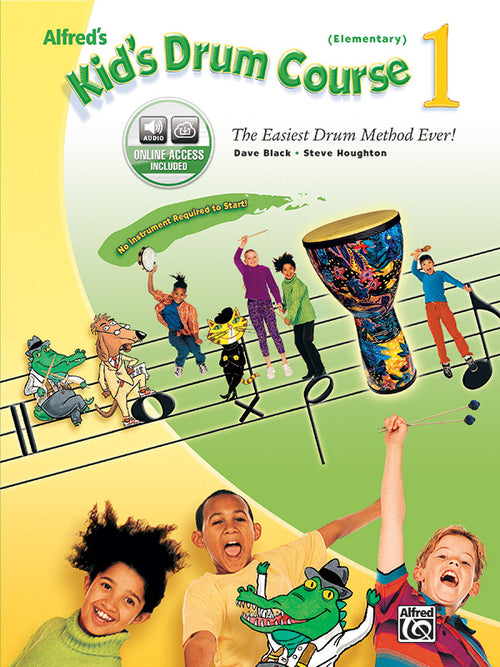 Alfred's Kid's Drum Course 1 Cover Image