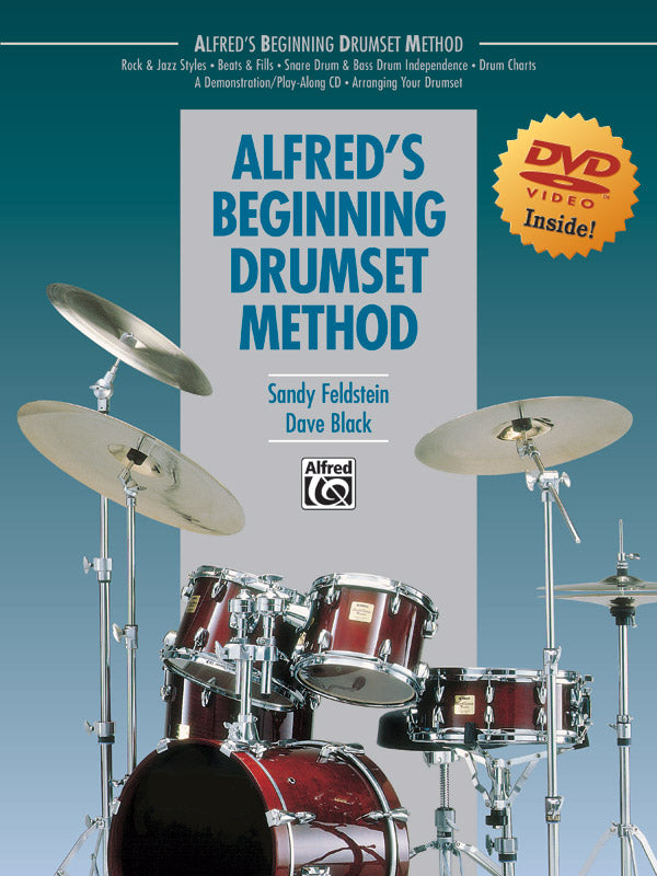 Alfred's Beginning Drumset Method Cover Image