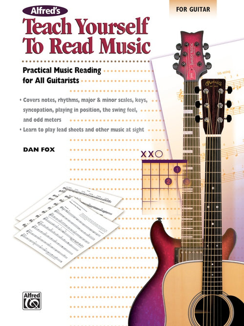 Alfred's Teach Yourself to Read Music for Guitar: Practical Music Reading for All Guitarists! Sheet Music Preview