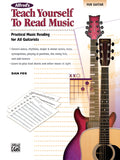 Alfred's Teach Yourself to Read Music for Guitar Cover Image