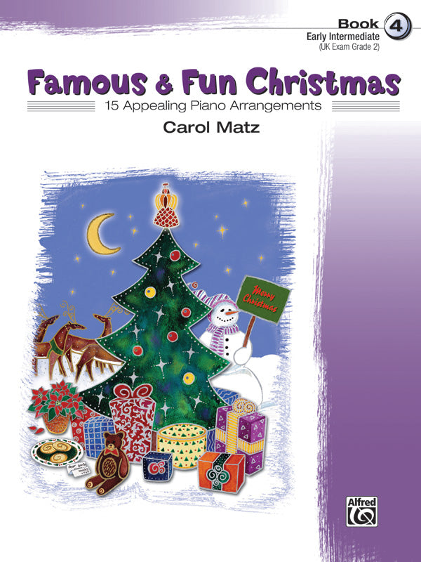 Famous & Fun Christmas, Book 4 Cover Image