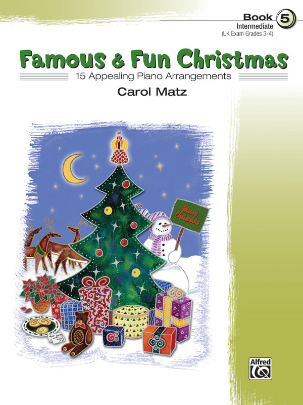 Famous & Fun Christmas, Book 5 Cover Image