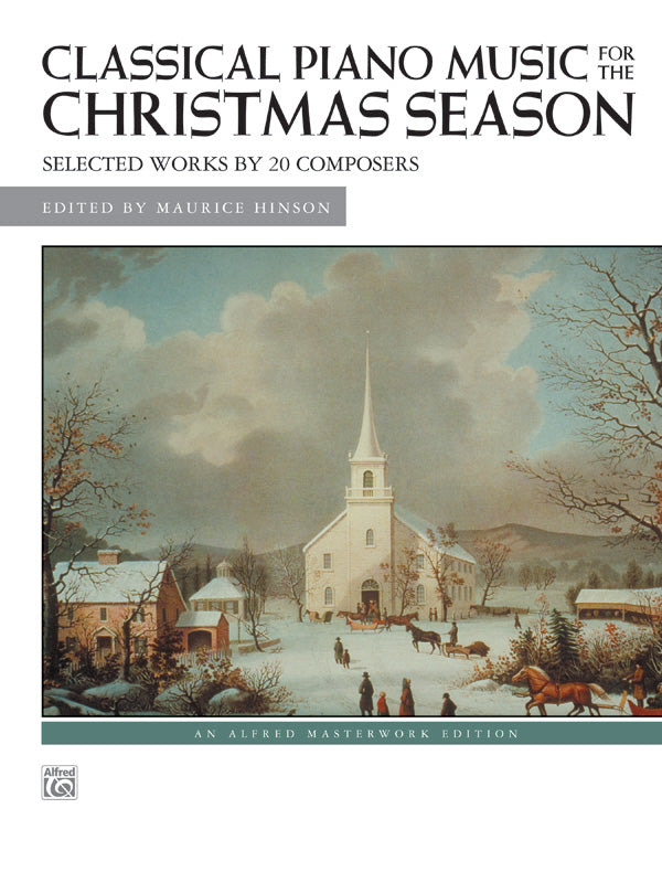 Classical Piano Music for the Christmas Season Cover Image