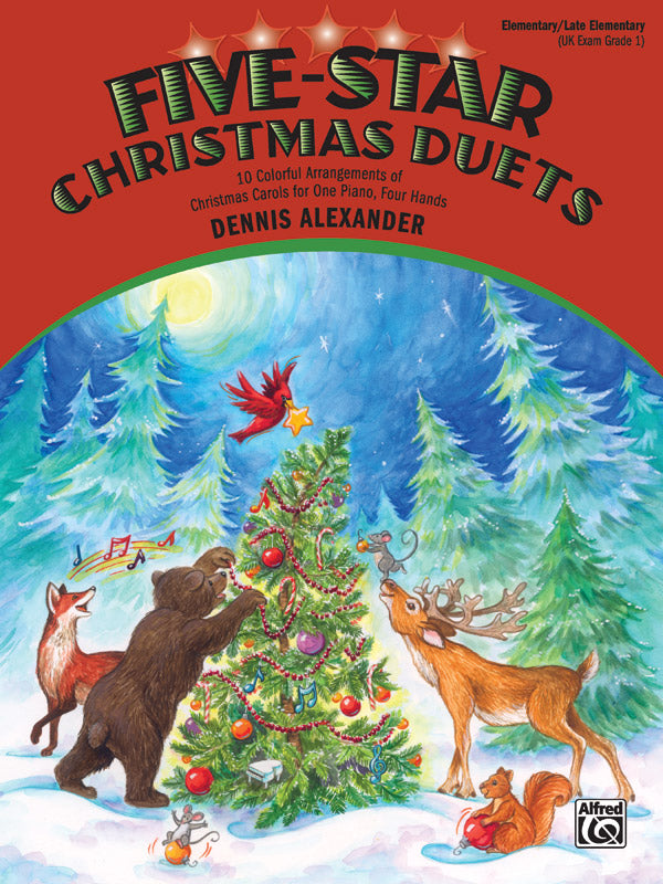 Five-Star Christmas Duets Cover Image