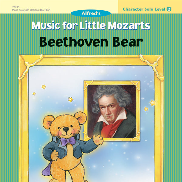 Music for Little Mozarts: Character Solo -- Beethoven Bear, Level 2 Sheet Music Preview