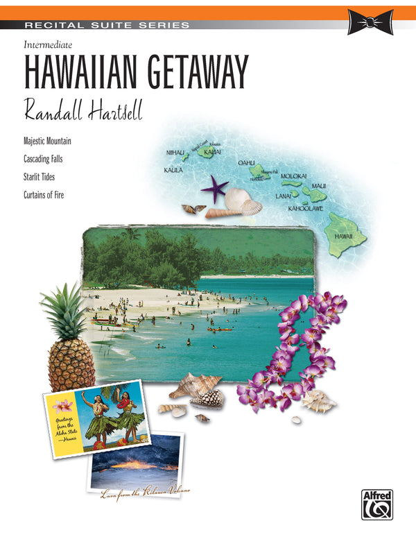 Hawaiian Getaway - Piano Suite Sheet Music Preview