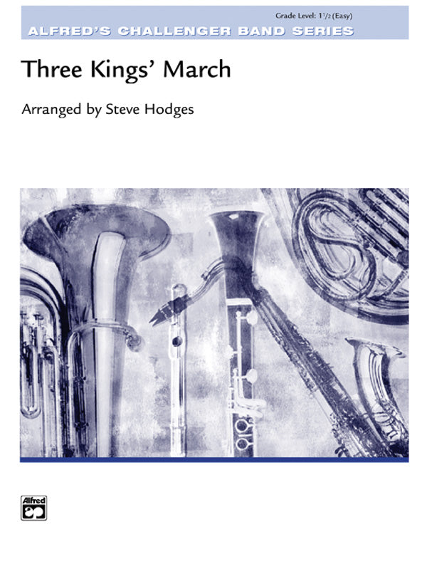 Three Kings' March: 2nd B-flat Clarinet Sheet Music Preview