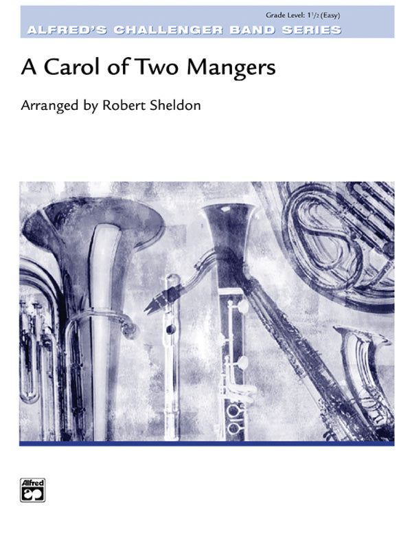 A Carol of Two Mangers: B-flat Bass Clarinet Sheet Music Preview