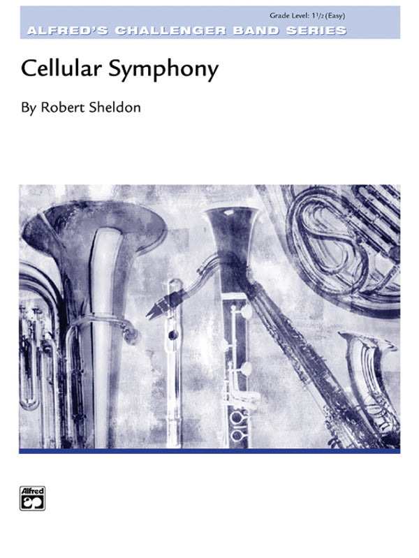 Cellular Symphony: 2nd E-flat Alto Saxophone Sheet Music Preview