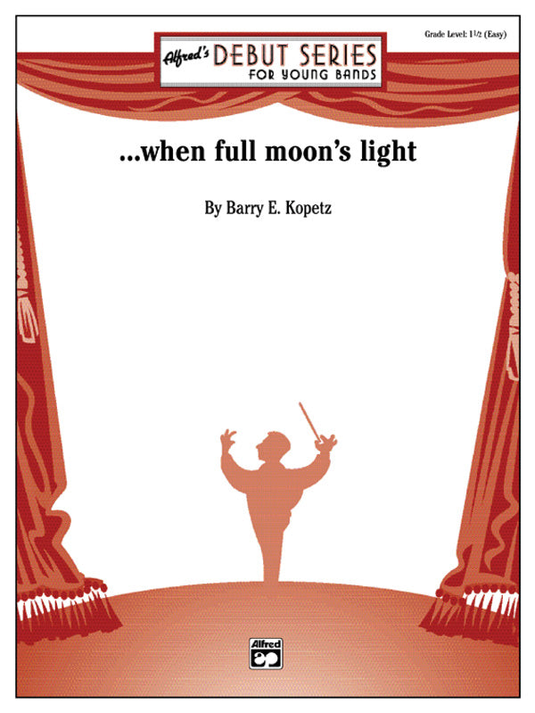 ... when full moon's light: 2nd Percussion Sheet Music Preview