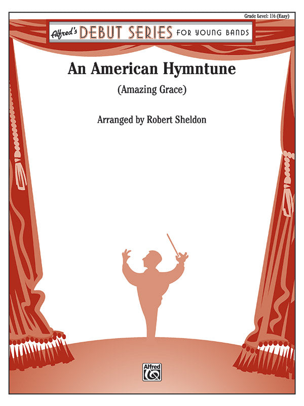 An American Hymntune (Amazing Grace): E-flat Baritone Saxophone Sheet Music Preview