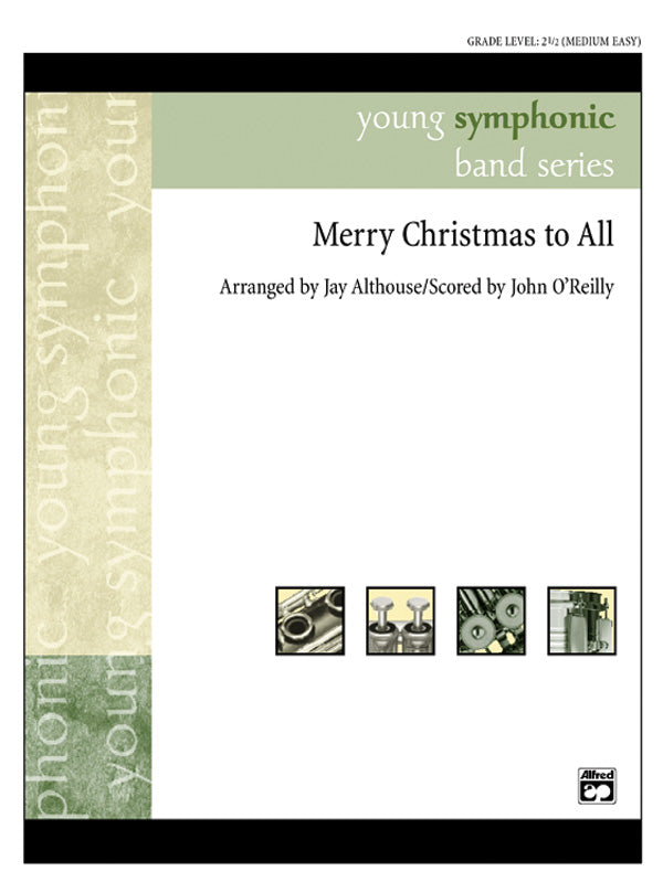 Merry Christmas to All (A Medley of Carols): 2nd Trombone Sheet Music Preview
