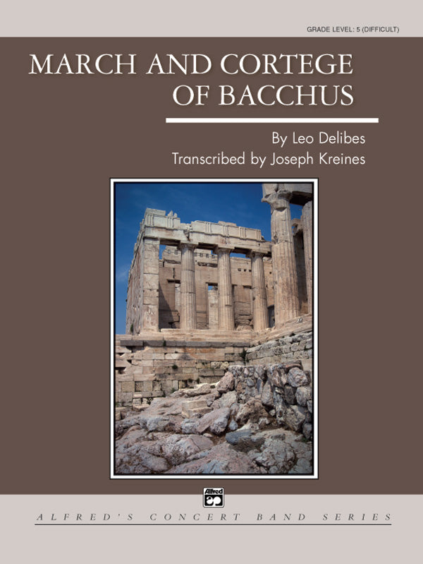 March and Cortege of Bacchus: Baritone T.C. Sheet Music Preview