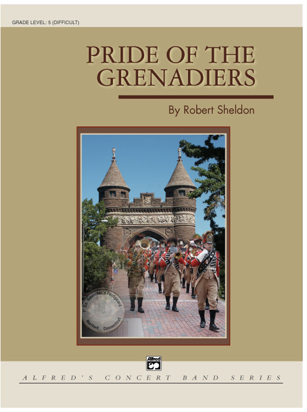 Pride of the Grenadiers: B-flat Bass Clarinet Sheet Music Preview