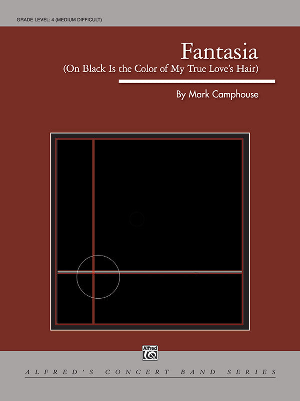 Fantasia (on "Black Is the Color of My True Love's Hair"): E-flat Baritone Saxophone Sheet Music Preview