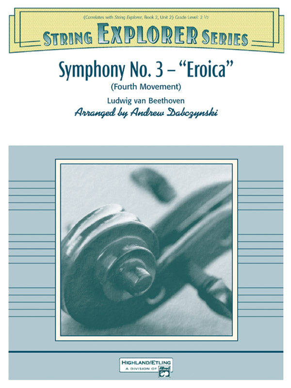 Symphony No. 3 - Eroica (4th Movement): String Bass Sheet Music Preview