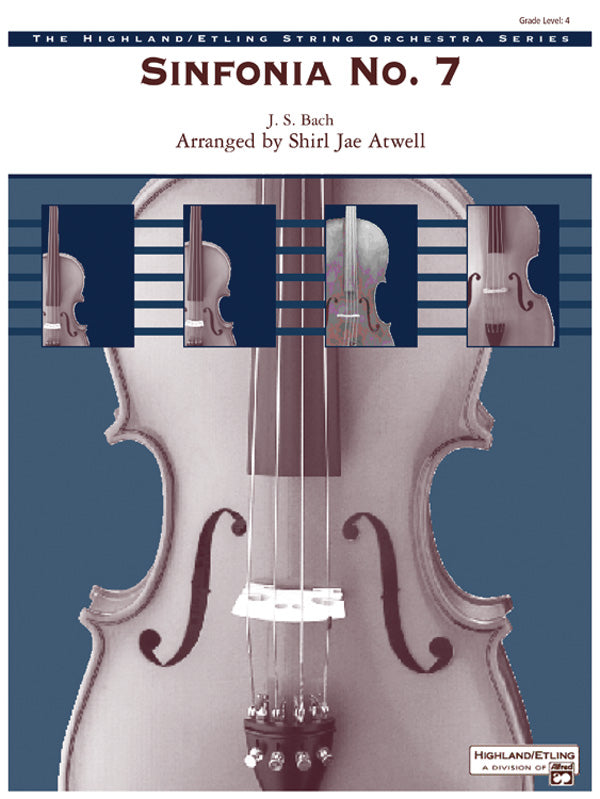 Sinfonia No. 7: Viola Sheet Music Preview