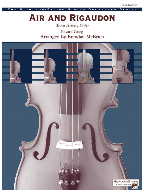 Air and Rigaudon Sheet Music Preview