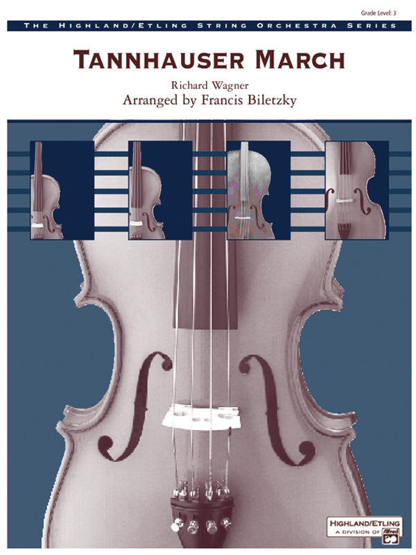 Tannhäuser March: 2nd Violin Sheet Music Preview